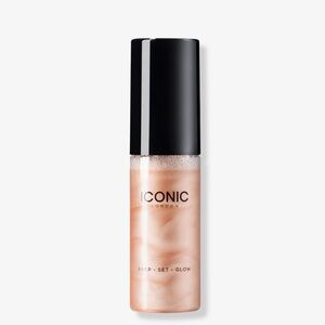 ICONIC London Prep-Set-Glow Spray - Shimmering Peach